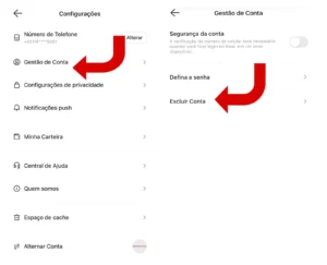aprenda como apagar conta no kwai