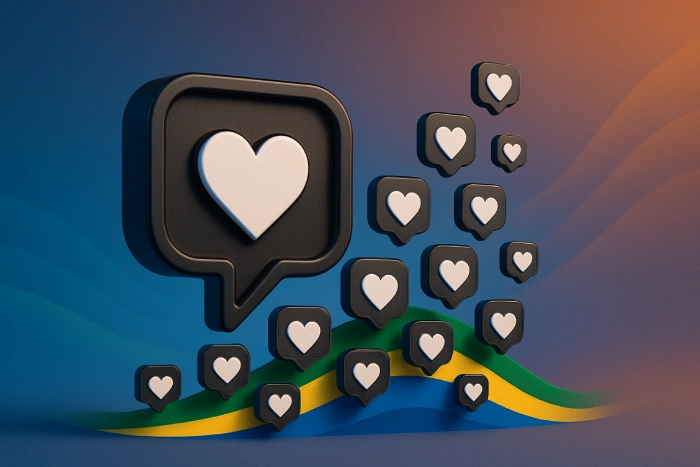 Curtidas no TikTok Brasileiros