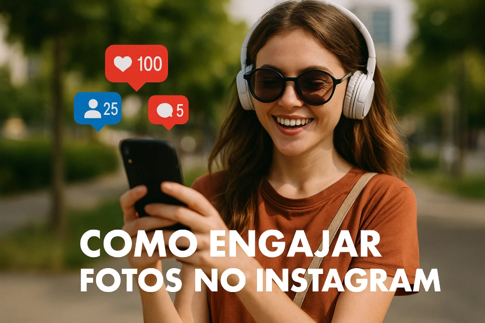 Como engajar fotos no Instagram?
