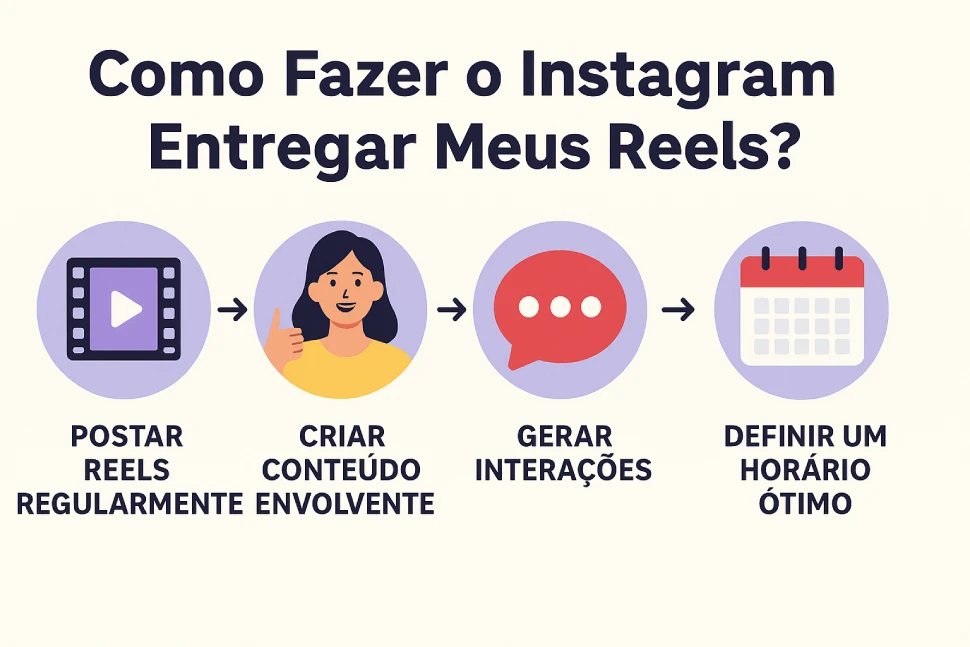 Como fazer o Instagram entregar meus Reels