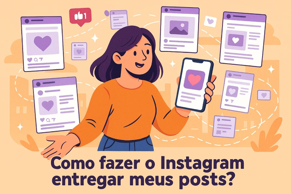 Como fazer o Instagram entregar meus posts?