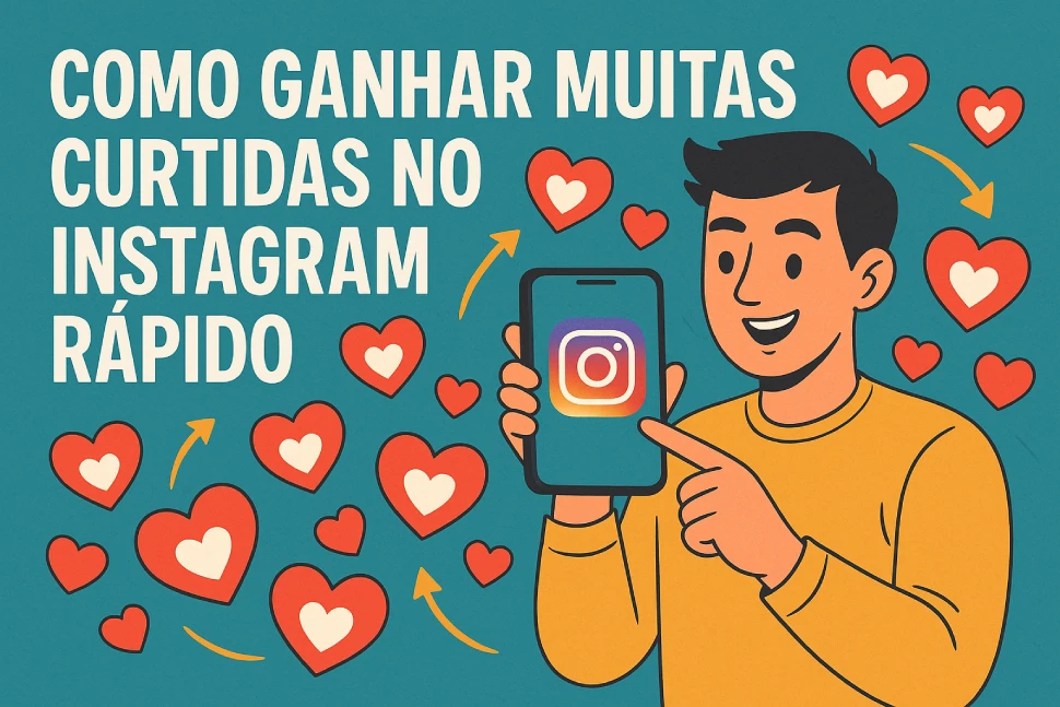 Como ganhar muitas curtidas no Instagram rápido