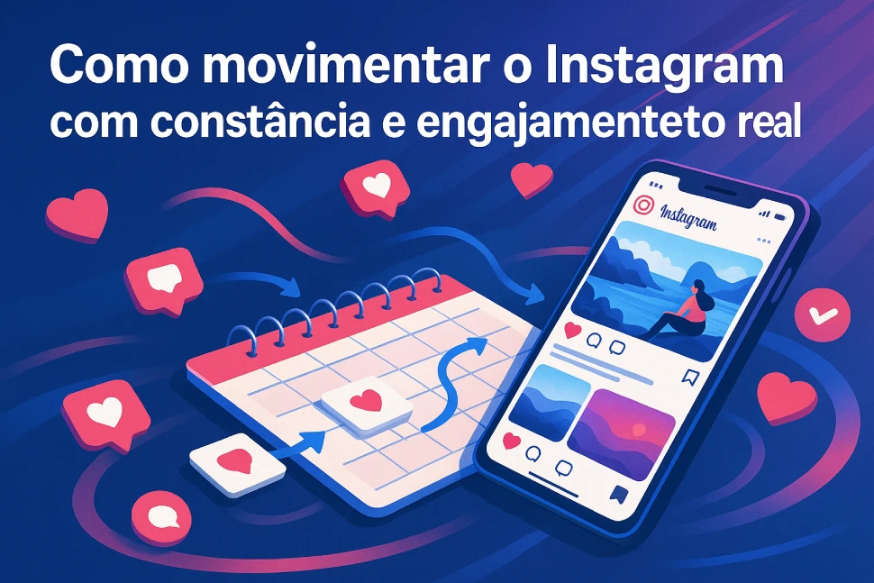 Como movimentar o Instagram com constância e engajamento real