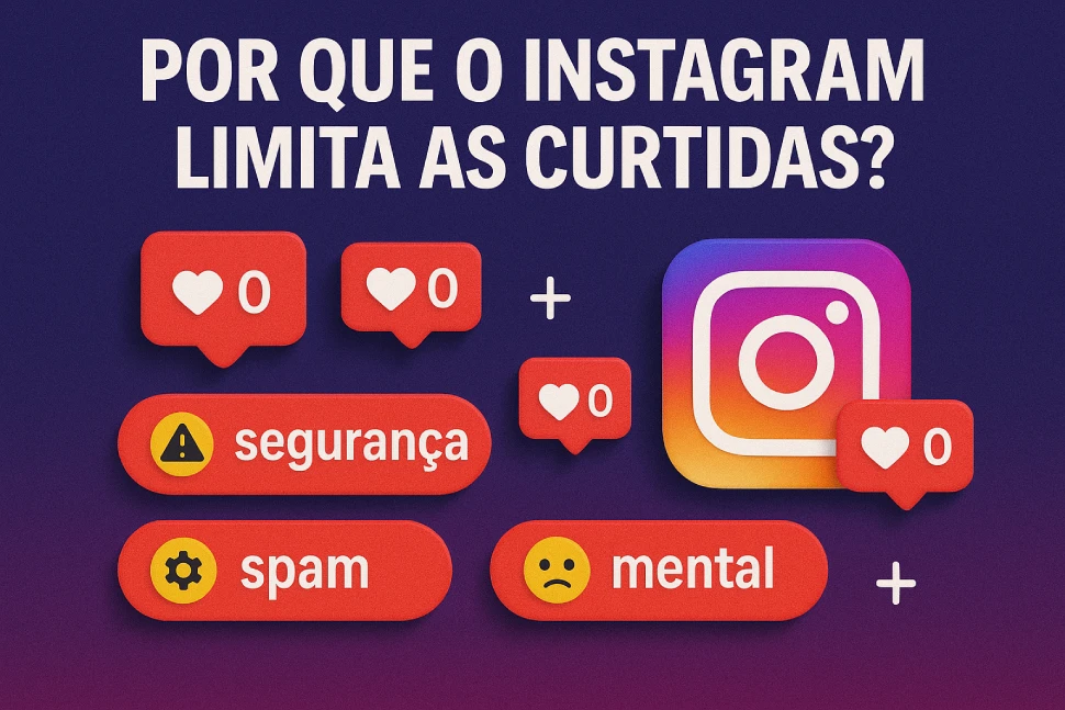 Porque o Instagram limita as curtidas?